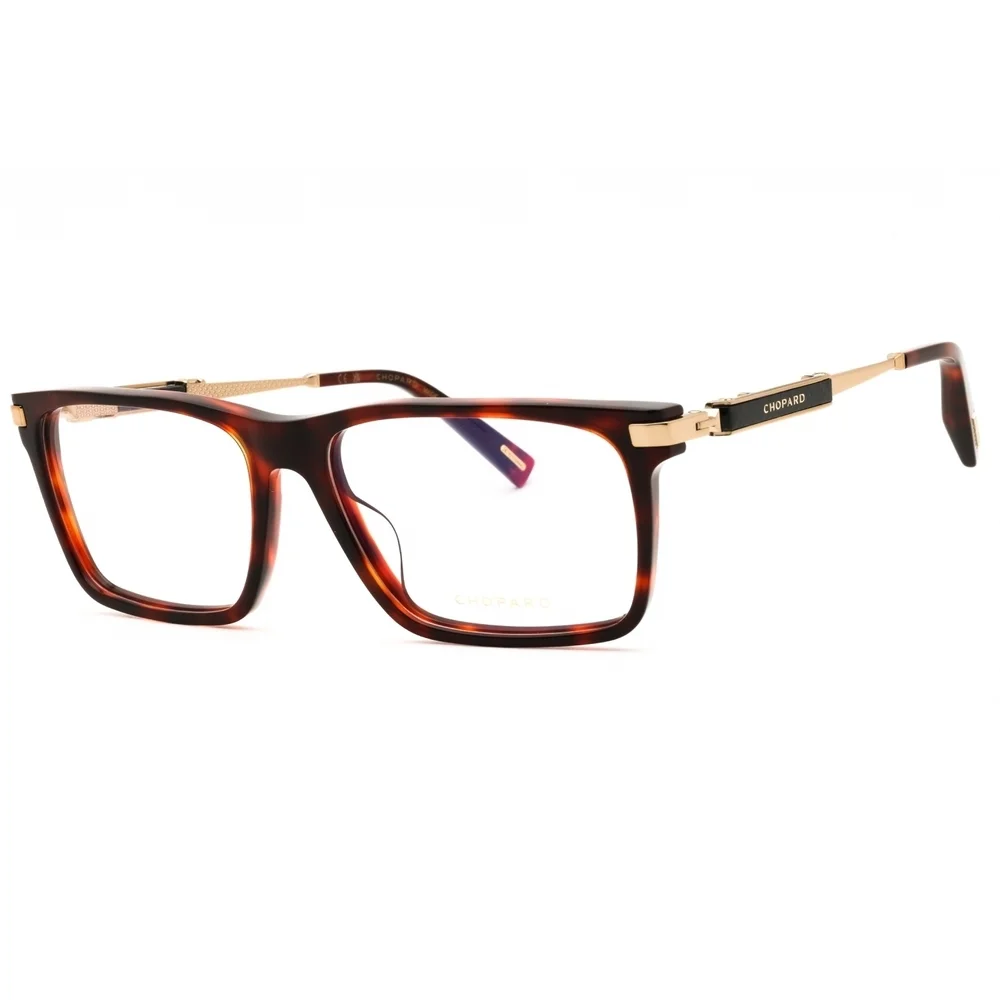 NWT Chopard VCH364-09AT Red Havana Rectangle 56mm Eyeglasses